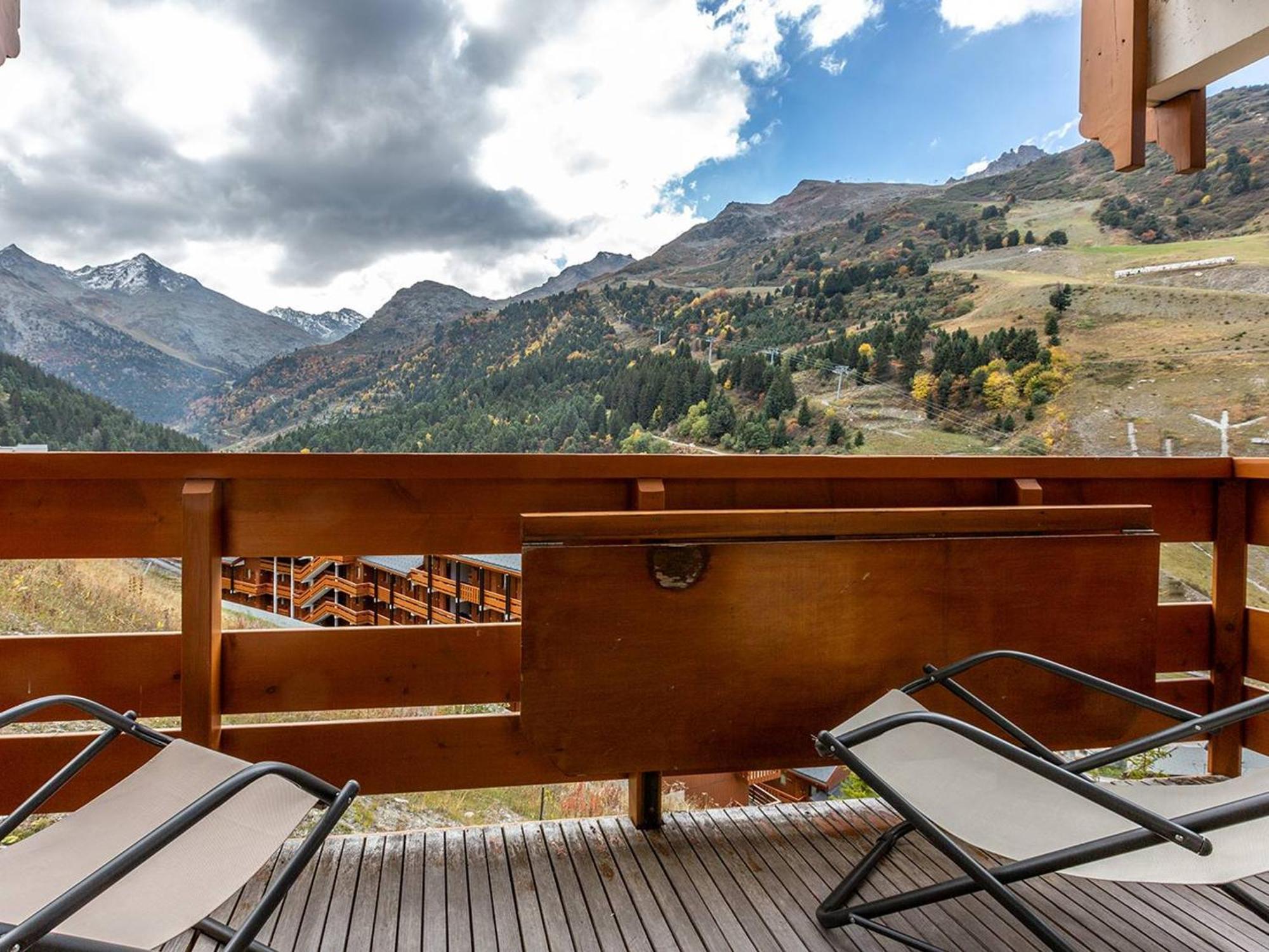 Charmant Appartement Avec Balcon, Wifi Et Ascenseur A Meribel - Fr-1-355-14 Luaran gambar