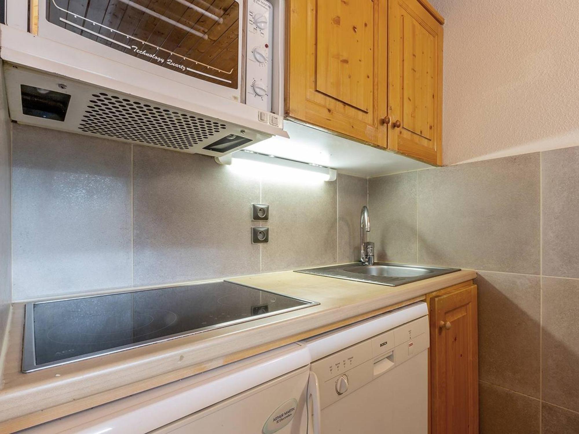 Charmant Appartement Avec Balcon, Wifi Et Ascenseur A Meribel - Fr-1-355-14 Luaran gambar