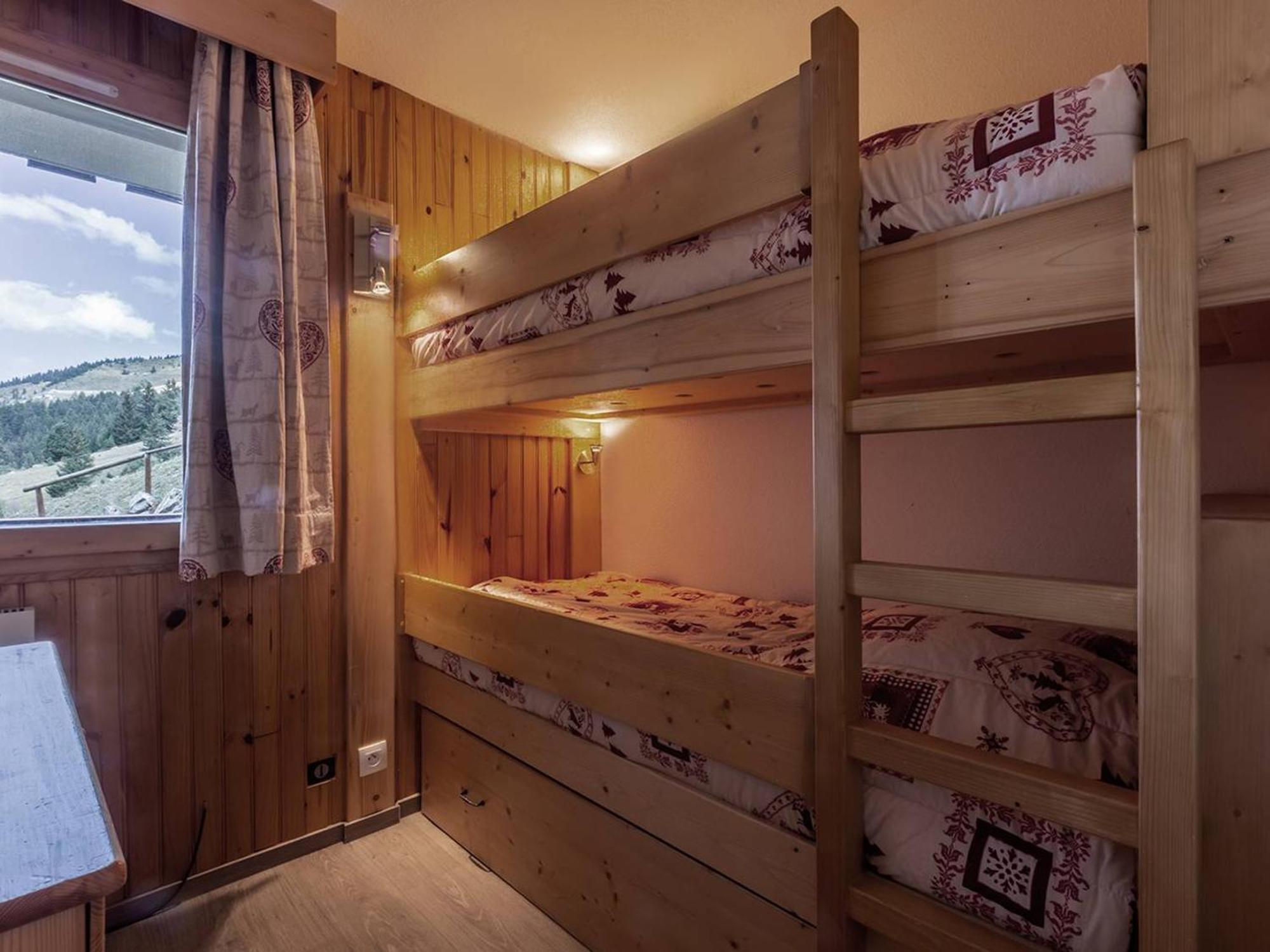Charmant Appartement Avec Balcon, Wifi Et Ascenseur A Meribel - Fr-1-355-14 Luaran gambar